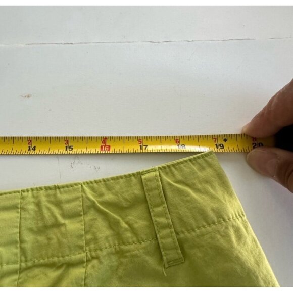 Venezia Plus Size 22 Light Green Cotton/Spandex Capris For Women - Picture 4 of 8